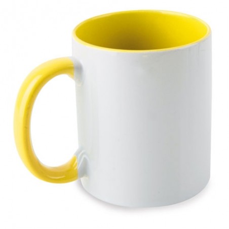 Tasse avec intérieur coloré pour sublimation