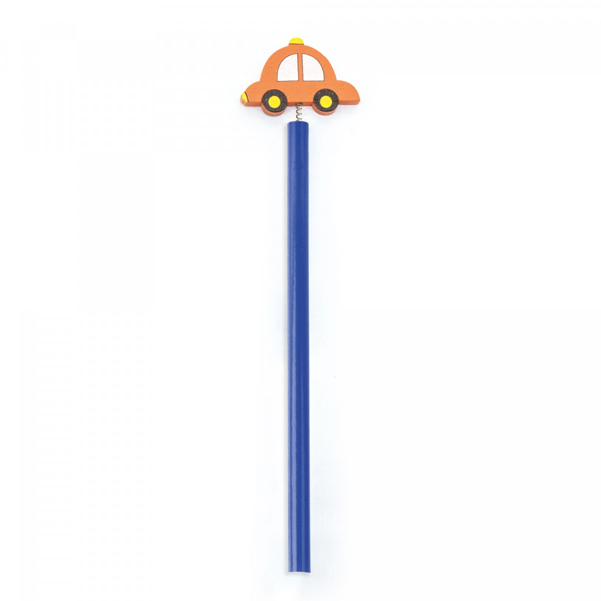 Crayon avec poupée en forme de taxi