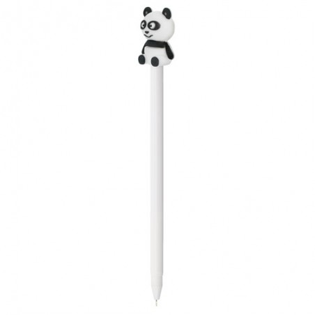 Stylo avec figurine 3D en forme d'ours panda