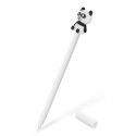 Stylo avec figurine 3D en forme d'ours panda