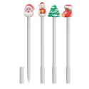 Lot de 4 stylos avec motifs de noël