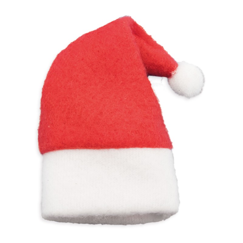Housses pour couverts de Noël en forme de bonnet de Père Noël