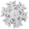 Ensemble de bougies pour Noël en forme de flocons de neige