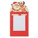 Bloc-notes avec aimant au design de Noël
