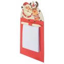 Bloc-notes avec aimant au design de Noël