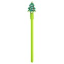 Stylo à bille avec capuchon décoré de Noël