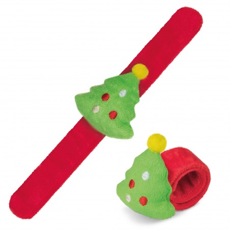 Bracelet de Noël enroulable en forme de sapin de Noël