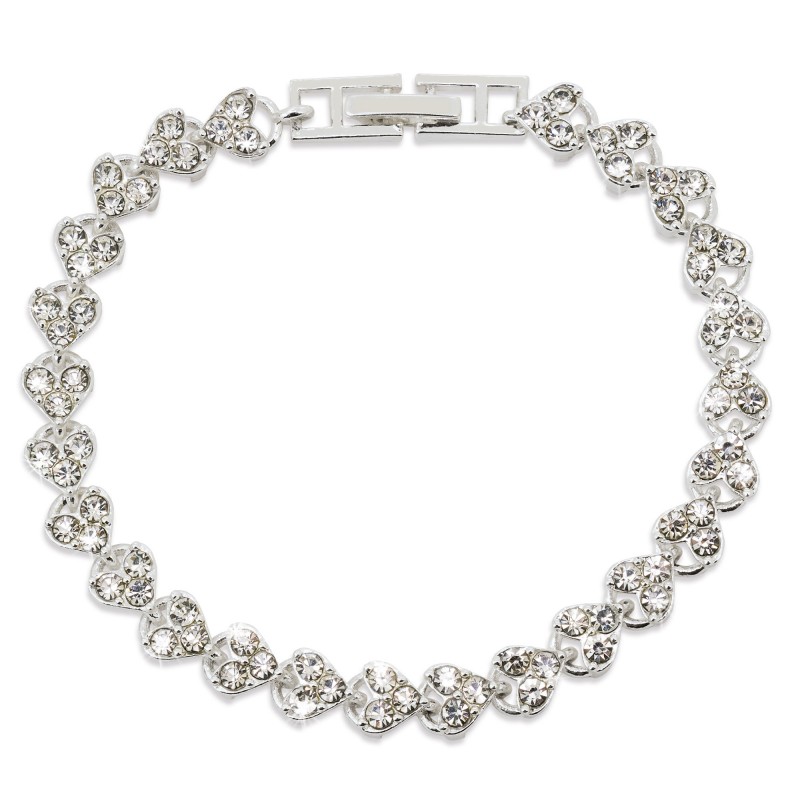 Bracelet bijoux avec cristaux