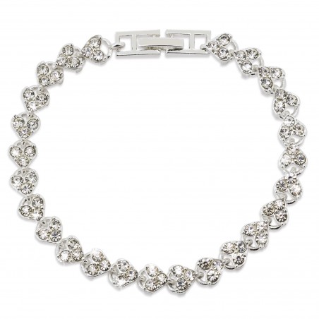 Bracelet bijoux avec cristaux