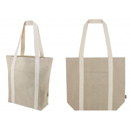 Sac avec des anses en coton recyclé