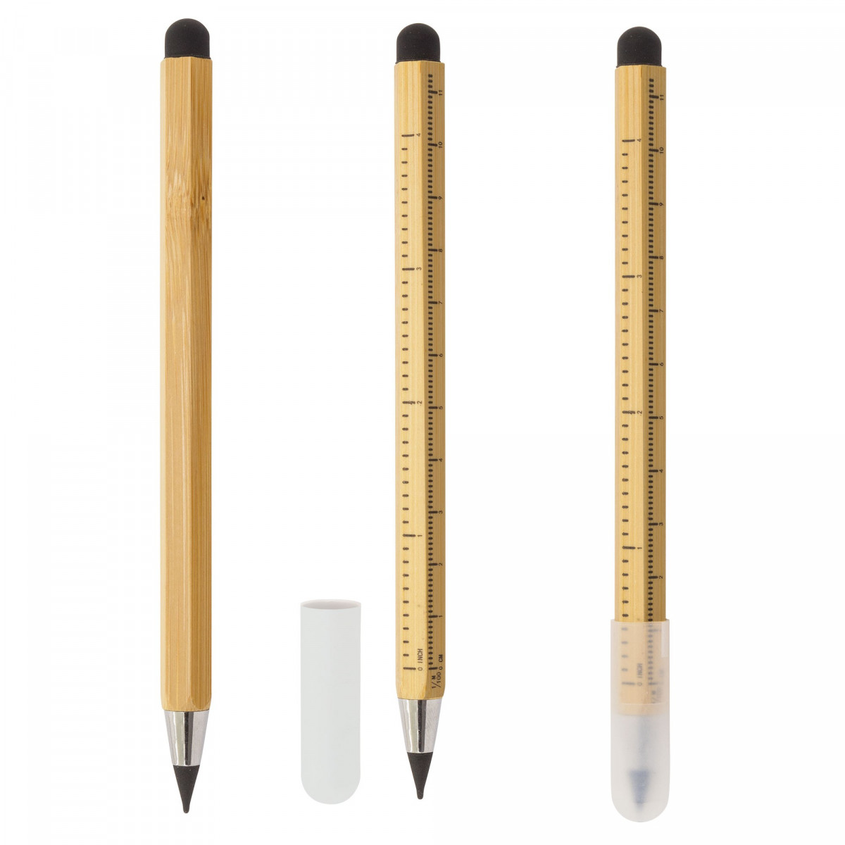 Crayon multifonction avec pointe infinie, pointeur et règle