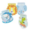 Ensemble de 8 cahiers pour enfants avec des animaux d'enfance