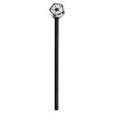 Crayon en bois avec gomme design football