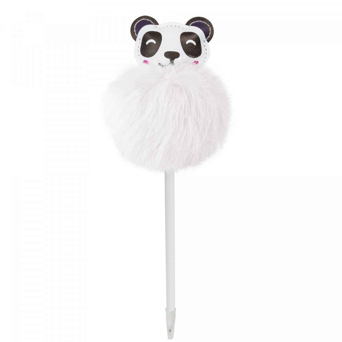 Stylo avec un élégant pompon en forme de panda
