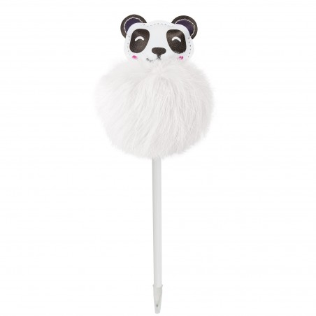Stylo avec un élégant pompon en forme de panda