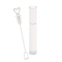 Pack de 48 mini bulles de savon avec une prise en forme de cœur