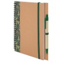 Cahier et stylo en carton recyclé a5