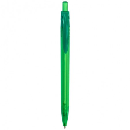 Stylo transparent de couleurs avec clip Détail pratique et économique pour les invités