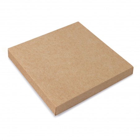 écharpe beige une boîte carton cadeau