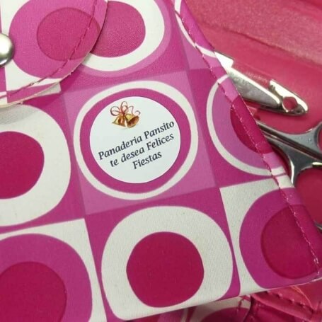 Set de manucure dans un petit sac personnalisé pour des cadeaux promotionnels