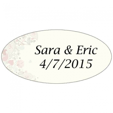 Stickers Mariage Cadeau Retro