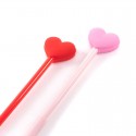 Stylo avec décoration en forme de cœur