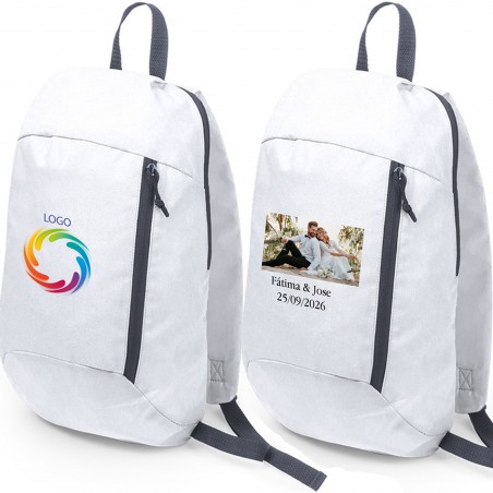 Sac à dos personnalisé avec logo en couleur ou photo et...