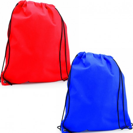Lot de 600 sacs à dos rouges et bleus à jeter lors du...