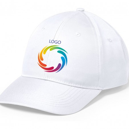 Casquette personnalisée avec logo ou photo en couleur avec texte