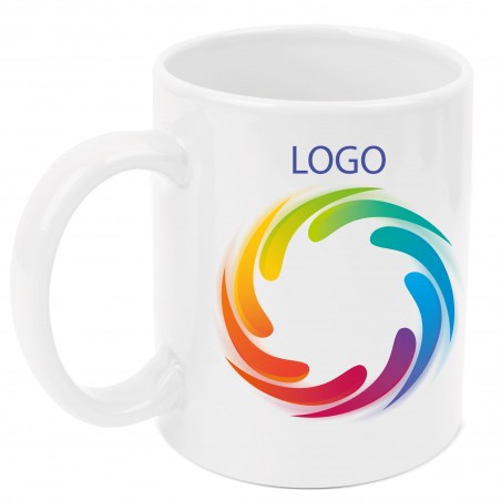 Tasse personnalisée avec logo d entreprise en couleur