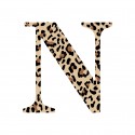 Modèle de lettre pour personnalisation sur textiles