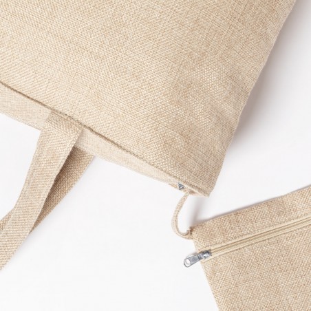 Sac personnalisé avec lettre léopard et nom