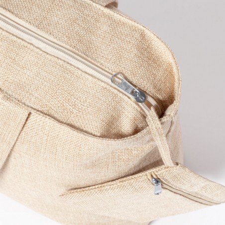 Sac personnalisé avec lettre léopard et nom