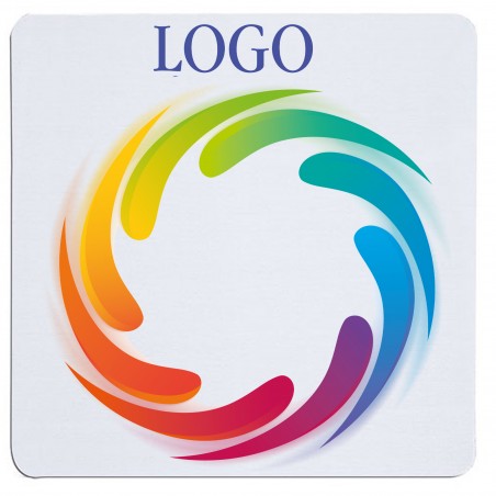 Dessous de verre personnalisé avec logo, photo ou motif en couleur prédéterminé