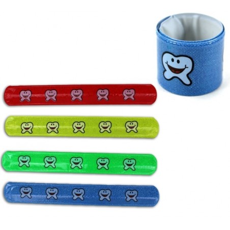 Bracelet enroulé pour enfants avec un design de dent