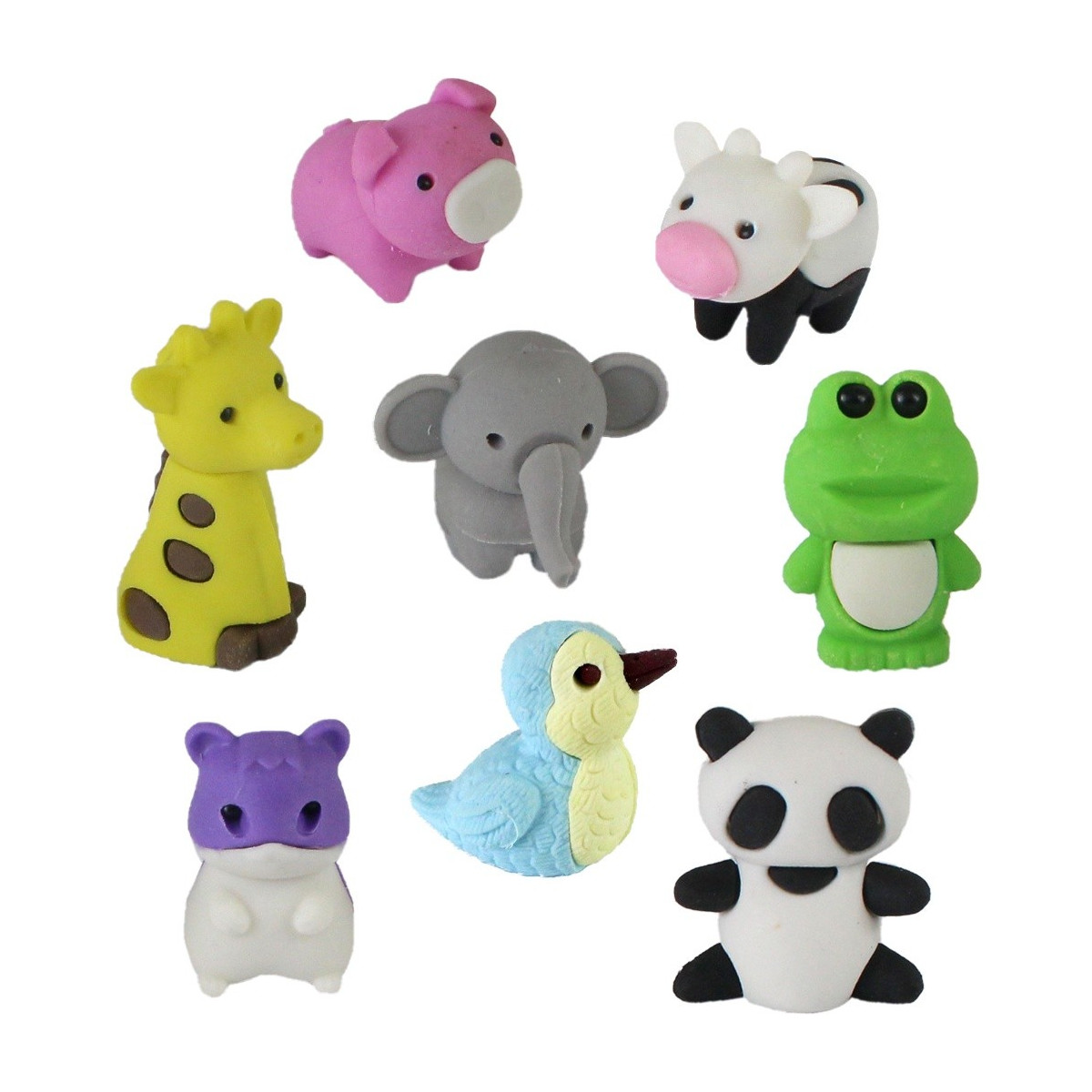 Gommes en forme d animaux