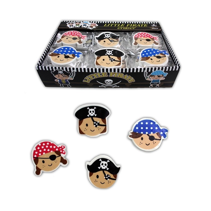 Gomme en forme de pirate