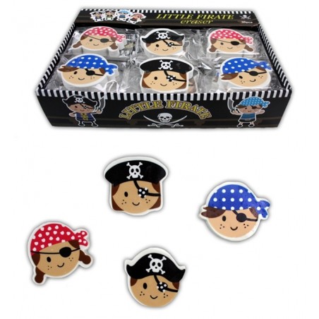 Gomme en forme de pirate