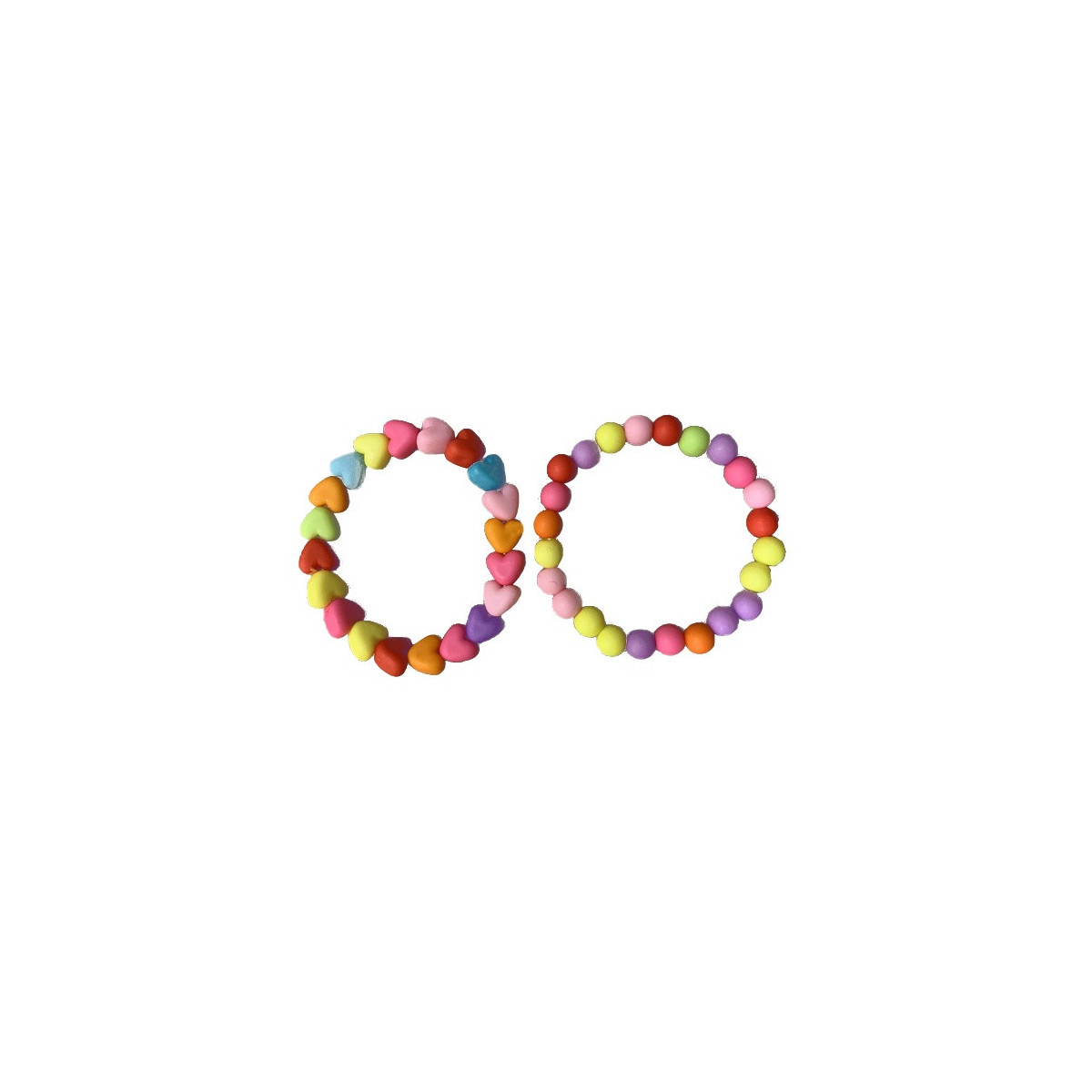 Bracelets avec des perles pour filles