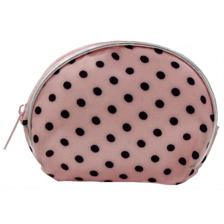 Porte-monnaie dans un sac en organza personnalisé avec autocollant idéal pour les clients de salons de coiffure et d'esthétique.
