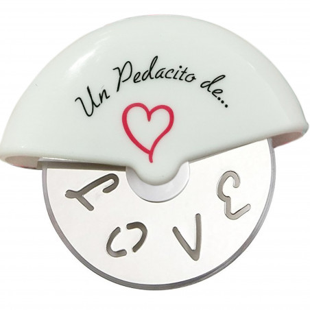 Coupe pizza original love présenté dans un coffret cadeau