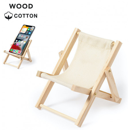 Support pour smartphone en forme de chaise