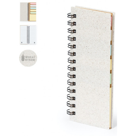 Bloc-notes avec des autocollants et des feuilles autocollantes de Noël pour personnaliser avec une phrase