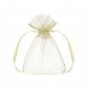 Carnet à feuilles blanches avec stylo de noël présenté dans un sac et autocollant de noël décoratif