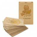 Jeu de cartes personnalisé avec des autocollants de baptême
