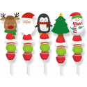 Brochette de bonbons de Noël
