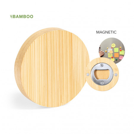 Décapsuleur magnétique personnalisé avec autocollants de mariage et coffret cadeau