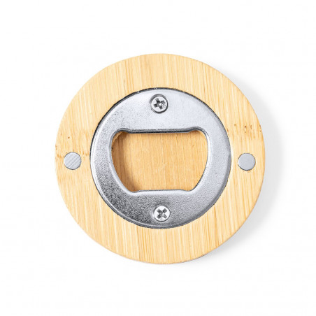 Décapsuleur magnétique personnalisé avec autocollants de mariage et coffret cadeau
