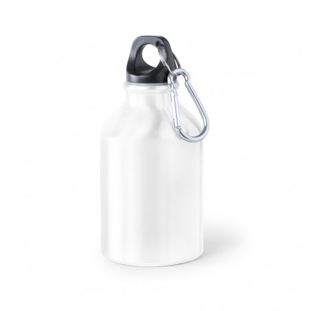 Bouteille en aluminium personnalisée avec autocollants