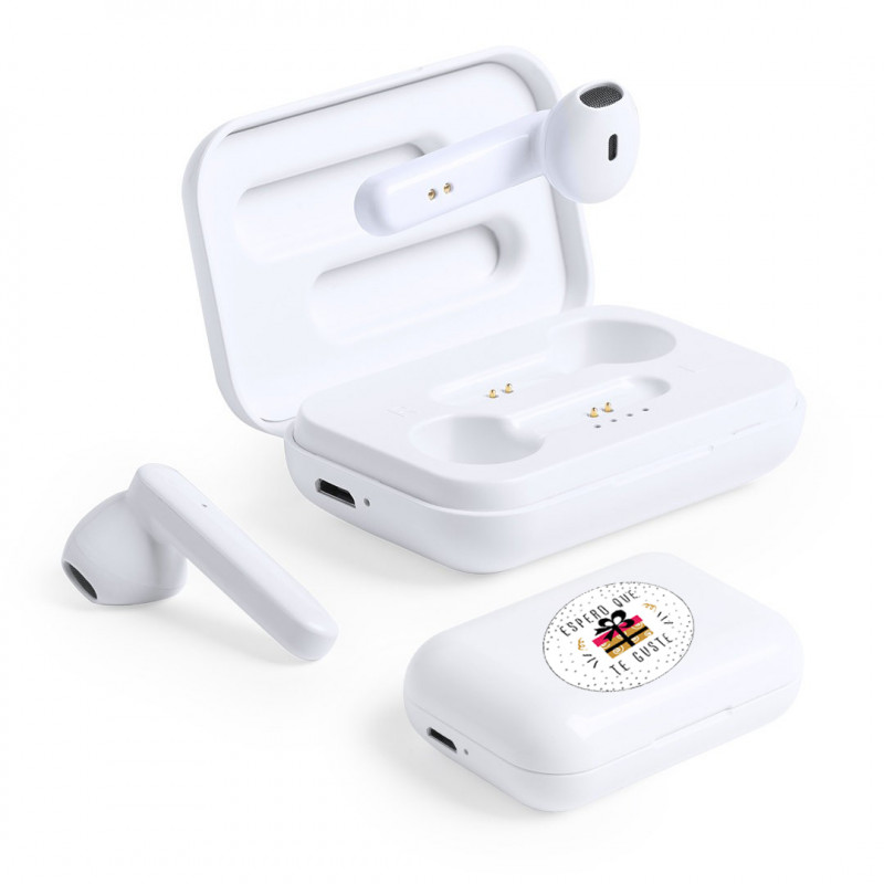 Casque sans fil bluetooth avec autocollant pour cadeau d'adolescents